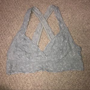 Grey bralette